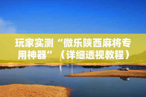 玩家实测“微乐陕西麻将专用神器”（详细透视教程）-哔哩哔哩