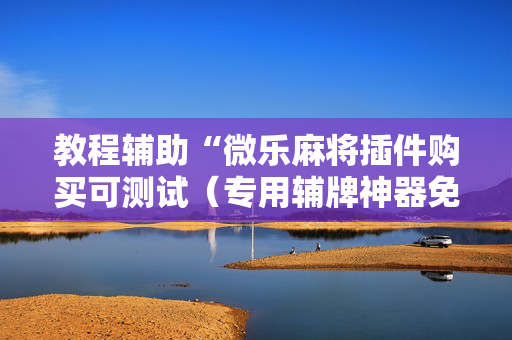 教程辅助“微乐麻将插件购买可测试（专用辅牌神器免安装）