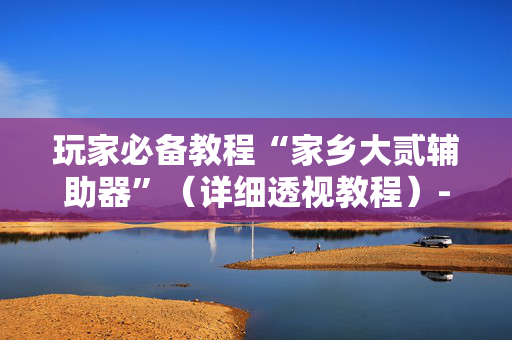 玩家必备教程“家乡大贰辅助器”（详细透视教程）-哔哩哔哩