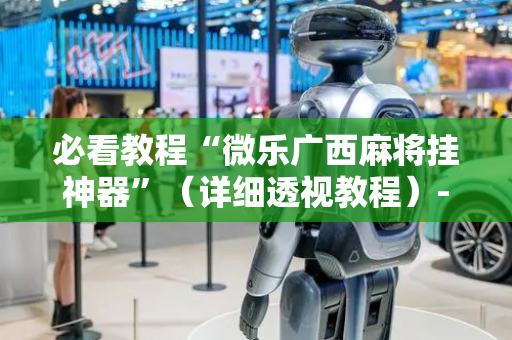 必看教程“微乐广西麻将挂神器”（详细透视教程）-哔哩哔哩