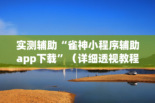实测辅助“雀神小程序辅助app下载”（详细透视教程）-哔哩哔哩