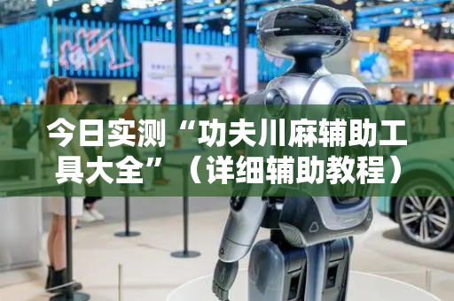 今日实测“功夫川麻辅助工具大全”（详细辅助教程）-哔哩哔哩