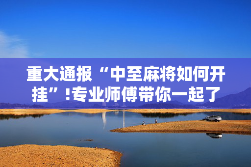 重大通报“中至麻将如何开挂”!专业师傅带你一起了解（详细教程）-抖音