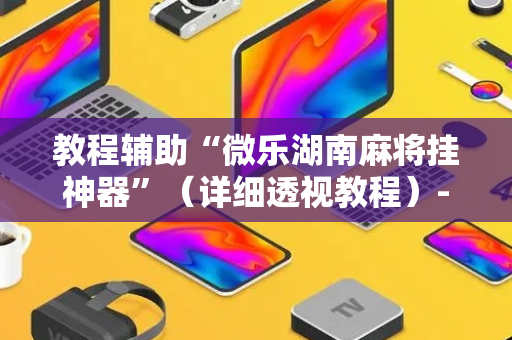 教程辅助“微乐湖南麻将挂神器”（详细透视教程）-哔哩哔哩