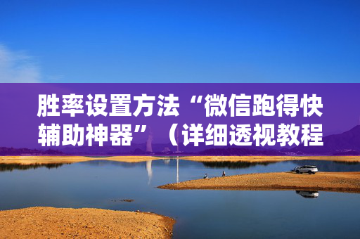 胜率设置方法“微信跑得快辅助神器”（详细透视教程）-哔哩哔哩