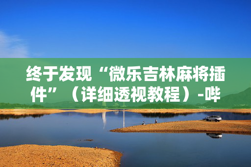终于发现“微乐吉林麻将插件”（详细透视教程）-哔哩哔哩