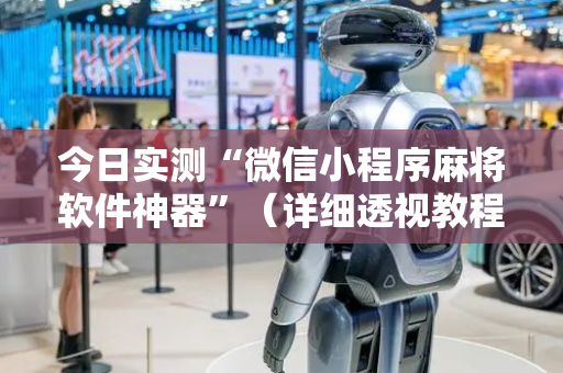 今日实测“微信小程序麻将软件神器”（详细透视教程）-哔哩哔哩