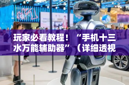玩家必看教程！“手机十三水万能辅助器”（详细透视教程）-哔哩哔哩