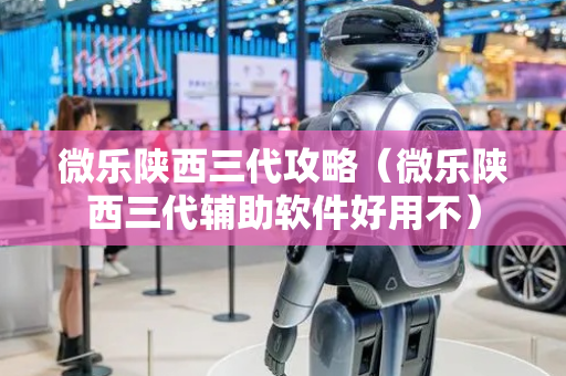 微乐陕西三代攻略（微乐陕西三代辅助软件好用不）