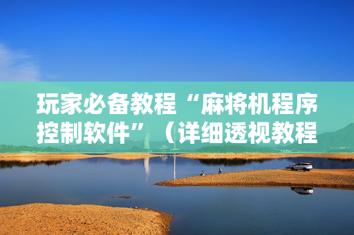 玩家必备教程“麻将机程序控制软件”（详细透视教程）-哔哩哔哩