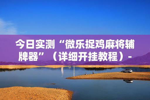 今日实测“微乐捉鸡麻将辅牌器”（详细开挂教程）-哔哩哔哩