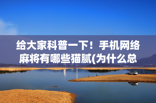 给大家科普一下！手机网络麻将有哪些猫腻(为什么总是输)