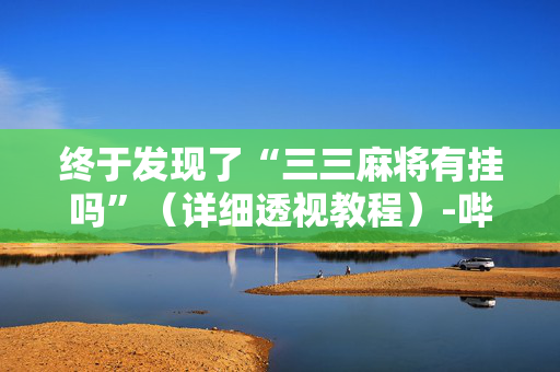 终于发现了“三三麻将有挂吗”（详细透视教程）-哔哩哔哩