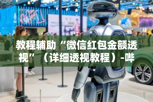 教程辅助“微信红包金额透视”（详细透视教程）-哔哩哔哩
