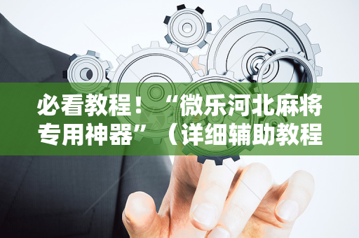 必看教程！“微乐河北麻将专用神器”（详细辅助教程）-哔哩哔哩