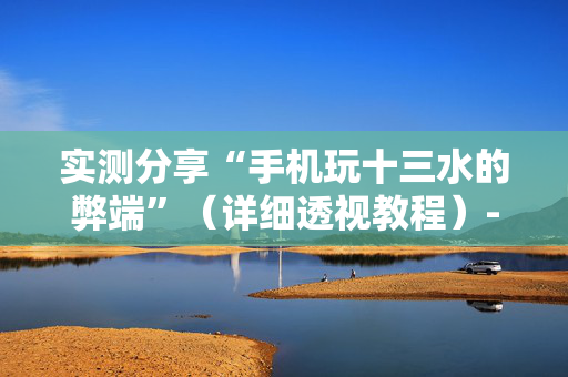 实测分享“手机玩十三水的弊端”（详细透视教程）-哔哩哔哩