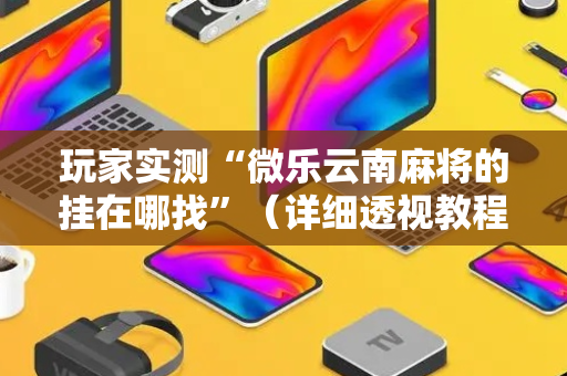 玩家实测“微乐云南麻将的挂在哪找”（详细透视教程）-哔哩哔哩