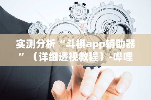实测分析“斗棋app辅助器”（详细透视教程）-哔哩哔哩