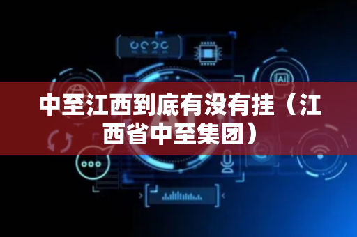 中至江西到底有没有挂（江西省中至集团）