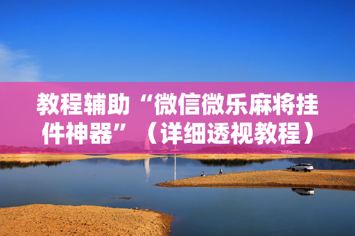 教程辅助“微信微乐麻将挂件神器”（详细透视教程）-哔哩哔哩