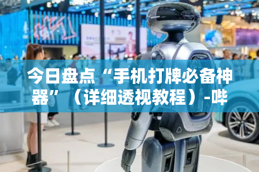 今日盘点“手机打牌必备神器”（详细透视教程）-哔哩哔哩