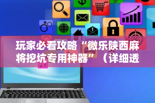 玩家必看攻略“微乐陕西麻将挖坑专用神器”（详细透视教程）-哔哩哔哩