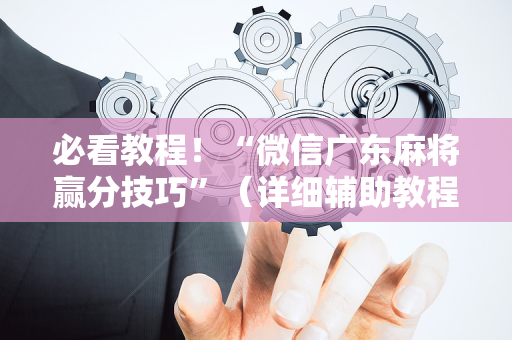 必看教程！“微信广东麻将赢分技巧”（详细辅助教程）-哔哩哔哩