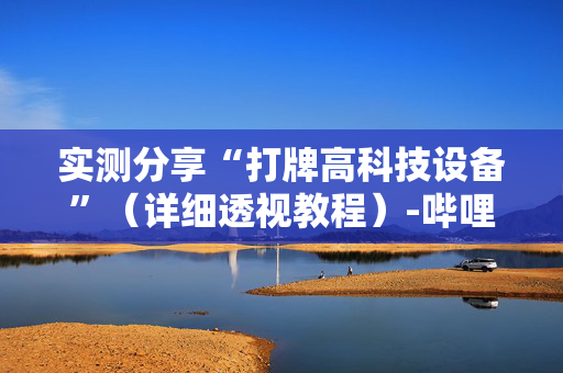 实测分享“打牌高科技设备”（详细透视教程）-哔哩哔哩