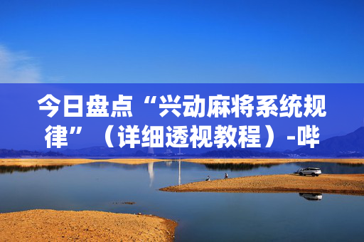 今日盘点“兴动麻将系统规律”（详细透视教程）-哔哩哔哩