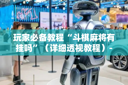 玩家必备教程“斗棋麻将有挂吗”（详细透视教程）-哔哩哔哩