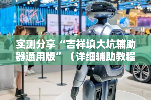 实测分享“吉祥填大坑辅助器通用版”（详细辅助教程）-哔哩哔哩