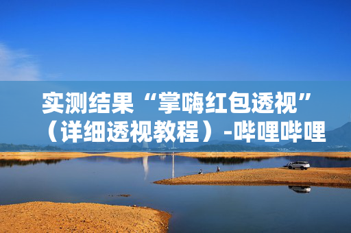 实测结果“掌嗨红包透视”（详细透视教程）-哔哩哔哩