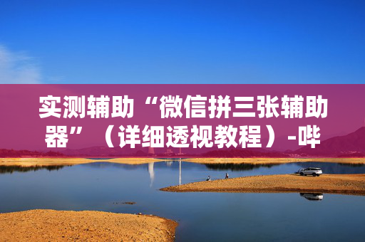 实测辅助“微信拼三张辅助器”（详细透视教程）-哔哩哔哩
