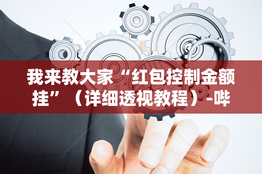 我来教大家“红包控制金额挂”（详细透视教程）-哔哩哔哩