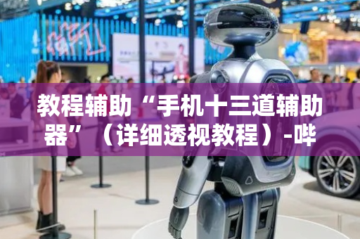 教程辅助“手机十三道辅助器”（详细透视教程）-哔哩哔哩