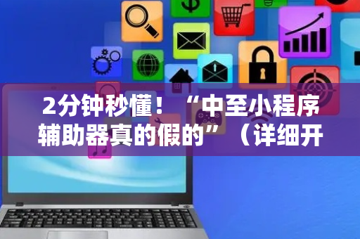 2分钟秒懂！“中至小程序辅助器真的假的”（详细开挂教程）-哔哩哔哩