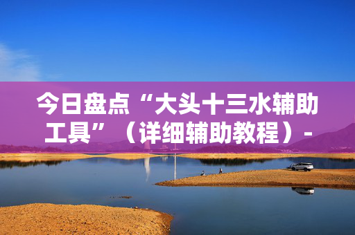 今日盘点“大头十三水辅助工具”（详细辅助教程）-哔哩哔哩