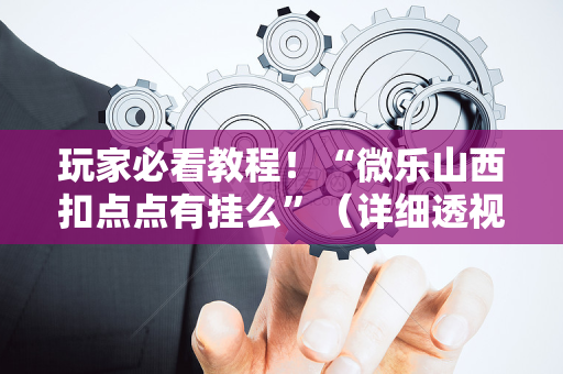 玩家必看教程！“微乐山西扣点点有挂么”（详细透视教程）-哔哩哔哩