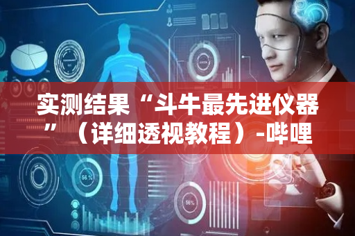 实测结果“斗牛最先进仪器”（详细透视教程）-哔哩哔哩