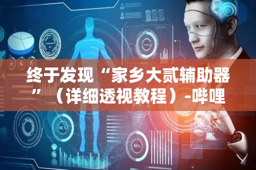 终于发现“家乡大贰辅助器”（详细透视教程）-哔哩哔哩