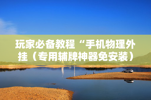玩家必备教程“手机物理外挂（专用辅牌神器免安装）