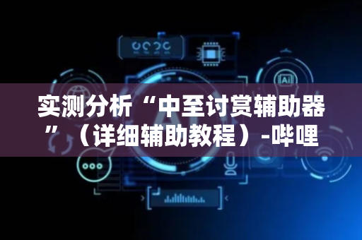 实测分析“中至讨赏辅助器”（详细辅助教程）-哔哩哔哩