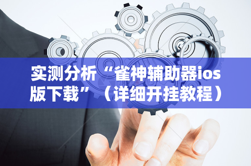 实测分析“雀神辅助器ios版下载”（详细开挂教程）-哔哩哔哩