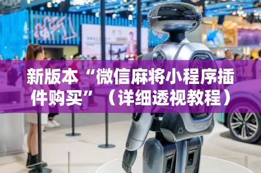 新版本“微信麻将小程序插件购买”（详细透视教程）-哔哩哔哩