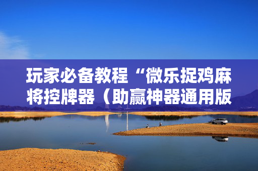 玩家必备教程“微乐捉鸡麻将控牌器（助赢神器通用版）