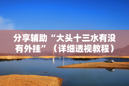 分享辅助“大头十三水有没有外挂”（详细透视教程）-哔哩哔哩