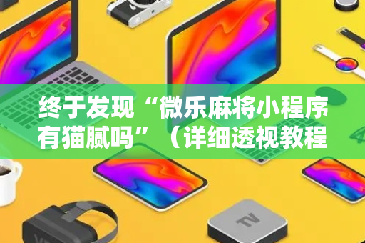 终于发现“微乐麻将小程序有猫腻吗”（详细透视教程）-哔哩哔哩