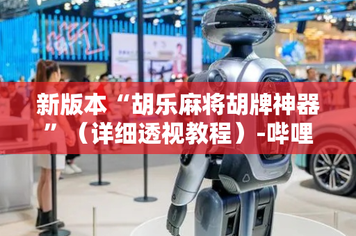 新版本“胡乐麻将胡牌神器”（详细透视教程）-哔哩哔哩
