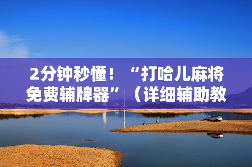 2分钟秒懂！“打哈儿麻将免费辅牌器”（详细辅助教程）-哔哩哔哩