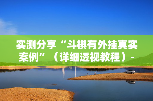 实测分享“斗棋有外挂真实案例”（详细透视教程）-哔哩哔哩